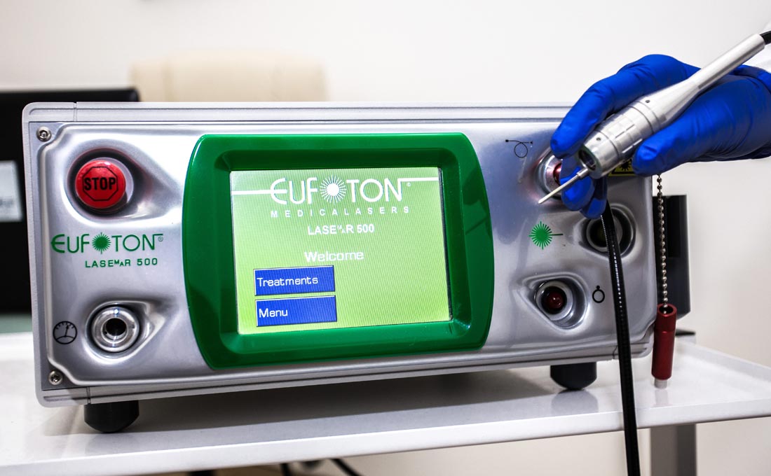 tratament laser - lasermar 500 eufoton - skinmed