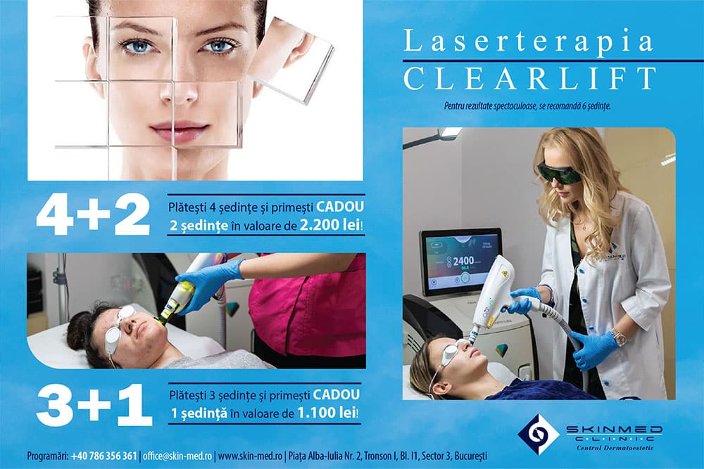 Oferta 4+2 Laserterapia ClearLift